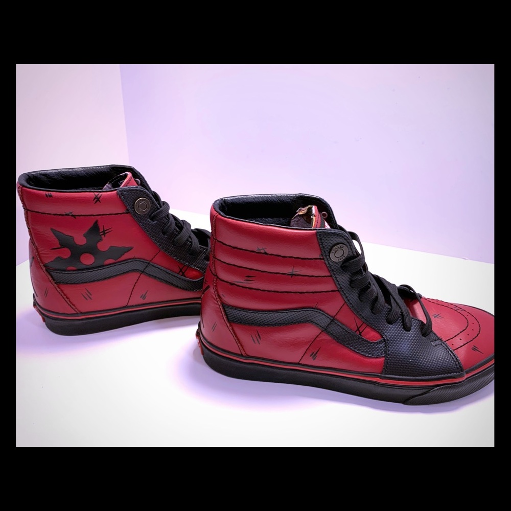 Vans Marvel Limited Edition Sk8 Hi Deadpool M/8.5